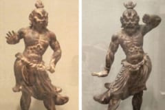 鎌倉時代の像。木彫の仏像は寄木造りにすることで表現の幅が大きく広がった