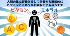 体は空気から直接ビタミンとミネラルを吸収できる：隠れた栄養源「空気」の検証