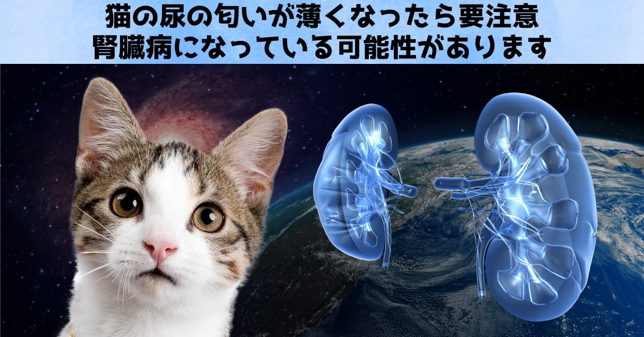 猫の尿の匂いが薄くなったら要注意：健康が発するサイン