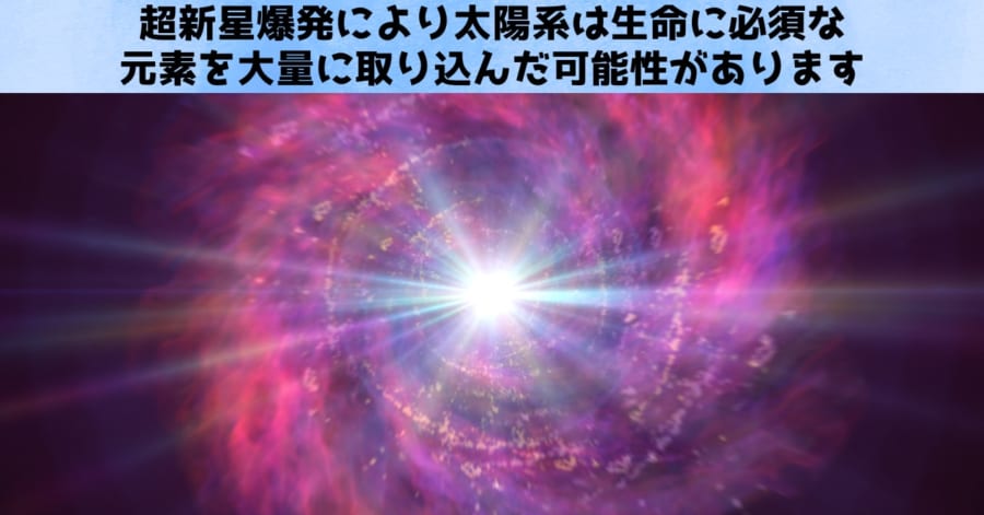 散りゆく超新星の傍らで太陽系は生まれた