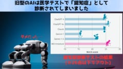 古いAIが認知症と診断されてしまう？医学テストで明らかになった驚愕の事実の画像 1/4