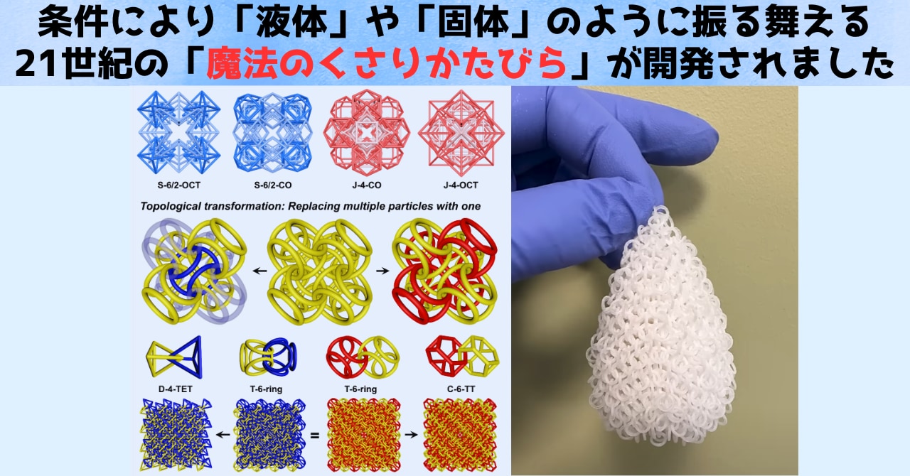 「液体」にも「固体」にもなる「くさりかたびら」を開発