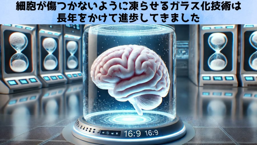 脳の一部を凍らせて1週間後に蘇生することに成功！