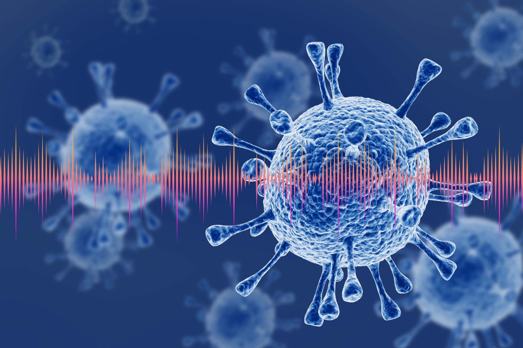 個々のウイルスの発する「音」を聞く技術を開発