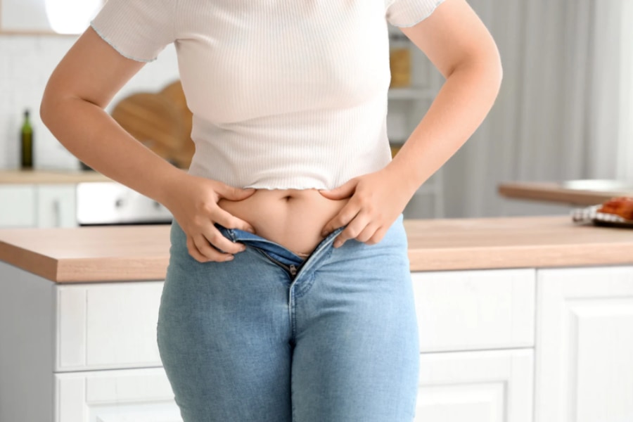 ポッコリお腹」になってしまう生活習慣を特定！あなたは大丈夫