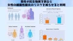 【何故？】男性が抗生物質を飲むと女性の細菌性膣炎のリスクを減らせると判明