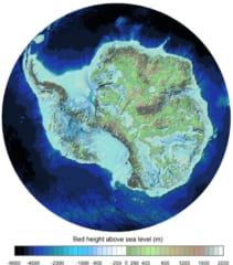 南極の氷が全部溶けたらどんな姿？新しい南極地形図「Bedmap3」が公開されるの画像 3/4