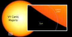 宇宙で一番大きな星は？壮大過ぎる星のサイズの画像 1/5