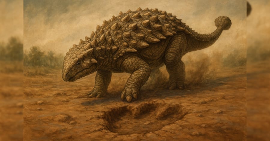 世界初】アンキロサウルス科の足跡化石をカナダでついに発見