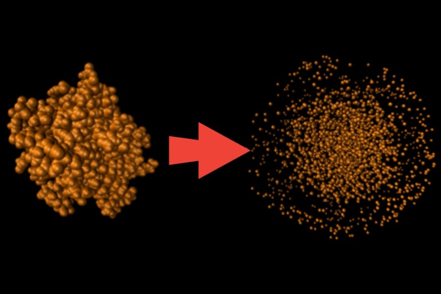 タンパク質を爆発させて構造を明らかにする
