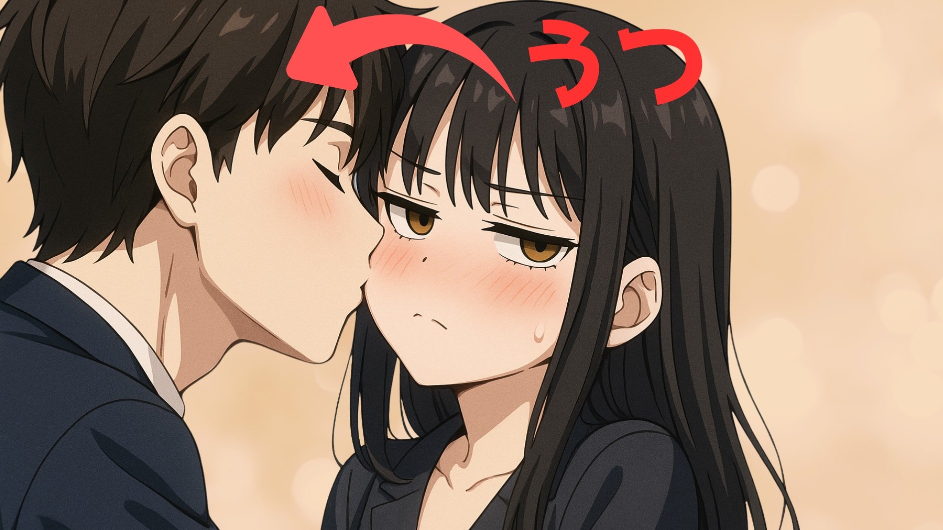 キスで気分が細菌と一緒にコピーされる