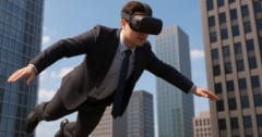空飛ぶVR体験をすると「高所恐怖症」が改善された！の画像 1/3
