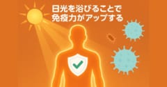 日光を浴びると免疫システムが強化されていた！の画像 1/3