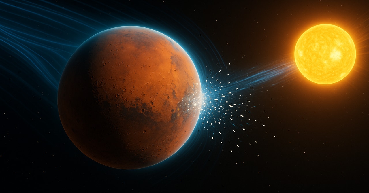 火星の大気が失われる「スパッタリング現象」の観測に初成功!の画像 1/2
