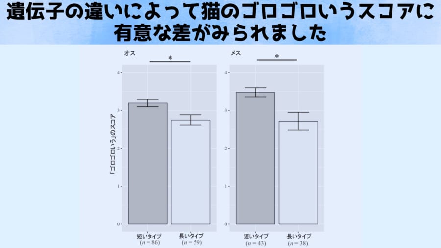 ゴロゴロしやすさを遺伝子レベルで解析!