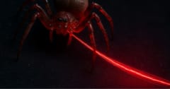 「赤く光る糸」を出すクモを遺伝子編集で作ることに成功！の画像 1/4