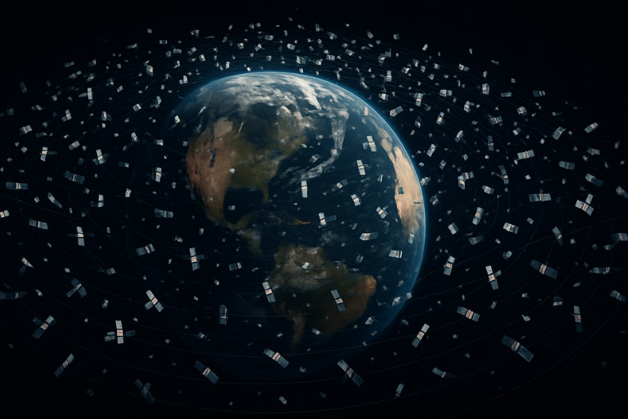 地球を周回している「人工衛星の数」は今どれくらい？