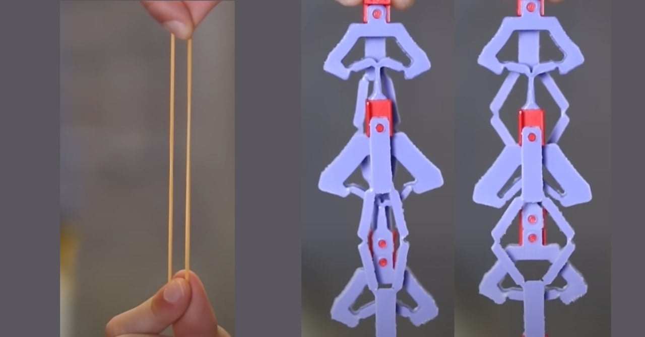 ”引っ張ると「縮む」構造”が開発されるの画像 1/5