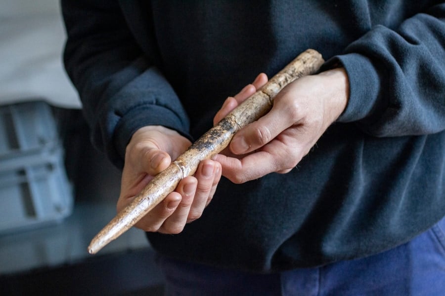 「クジラの骨」で作った2万年前の武器を発見!鯨漁が発明される以前の遺物の画像 3/3
