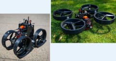 ”変形してから”じゃない！”変形しながら”空陸を移行するロボットが誕生！の画像 2/5