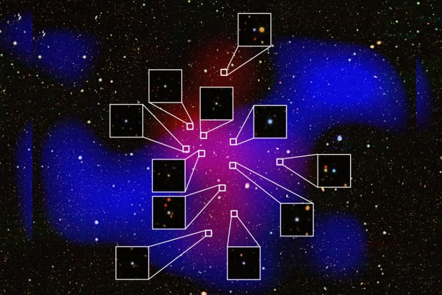 108億光年先に「超巨大ブラックホールの集団」を発見！