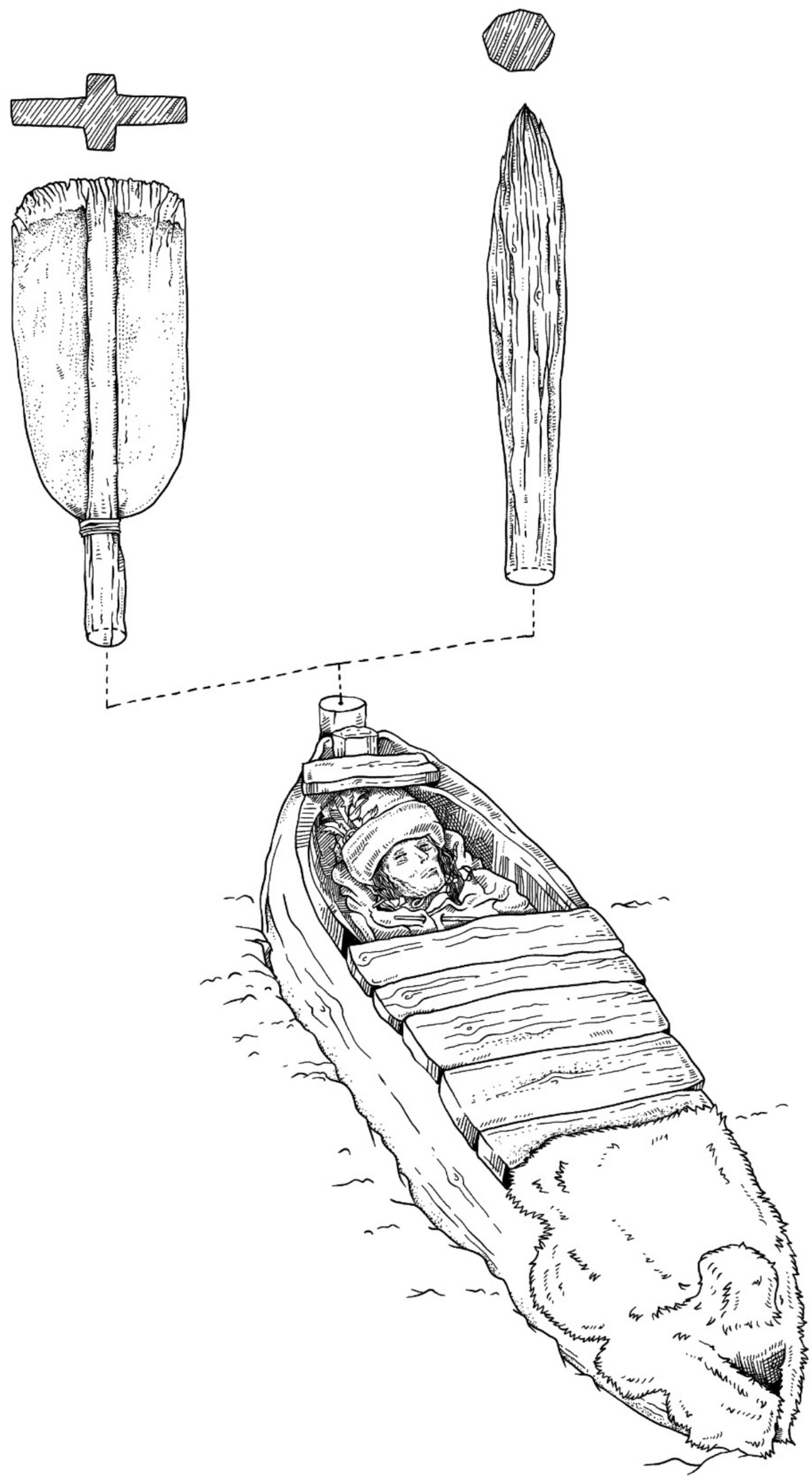 3900年前の砂漠の民による「ボート葬」を発見!なぜ舟で埋葬したのか?の画像 2/3
