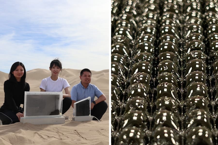「空気から飲料水を生む」窓サイズのパネルを開発！電源もフィルターも不要で置くだけ