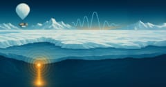 南極の氷の奥底から未知の強力な電波パルスが検出されるの画像 1/5