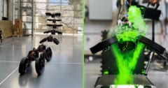 ”変形してから”じゃない！”変形しながら”空陸を移行するロボットが誕生！の画像 1/5