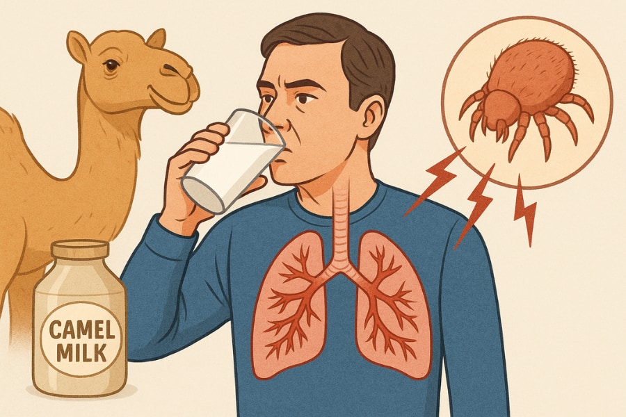 ラクダ乳を飲むと「ハウスダストによる喘息」が改善する⁈の画像 3/4