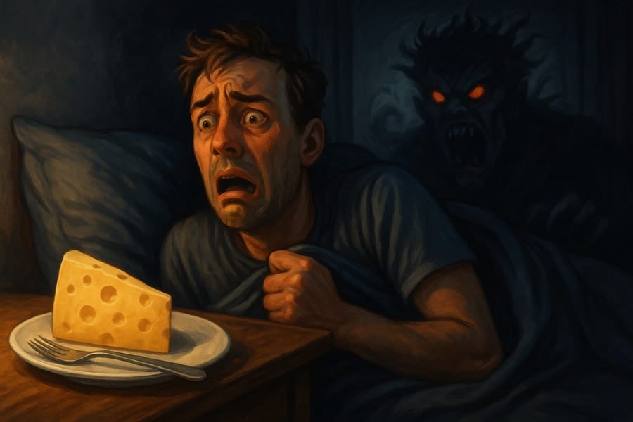 ある体質の人は「夜にチーズを食べると悪夢を見る」可能性が高まる