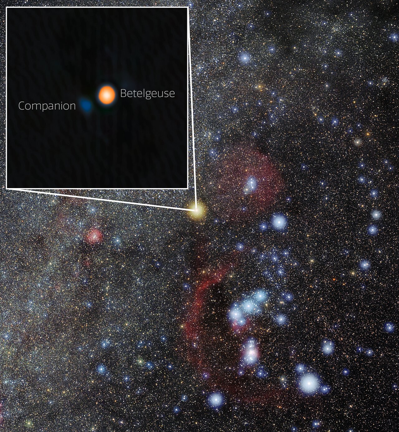 ベテルギウス、実は「双子」だった!近くに「伴星」を発見の画像 3/4
