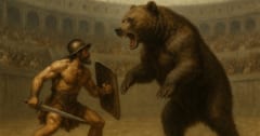 グラディエーターと戦闘した「ヒグマの頭蓋骨」を発見、約1700年前の画像 1/2