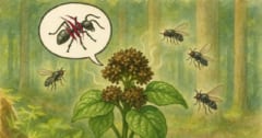 日本固有のタチガシワは”傷ついたアリ”の匂いでハエを誘う「擬態花」だったの画像 1/1