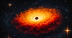 史上最も古いブラックホールを観測、133億年前の画像 1/1