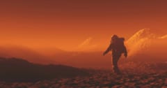 火星に「微生物の痕跡」を新発見、研究者「これまでで最も確実な証拠」の画像 1/1