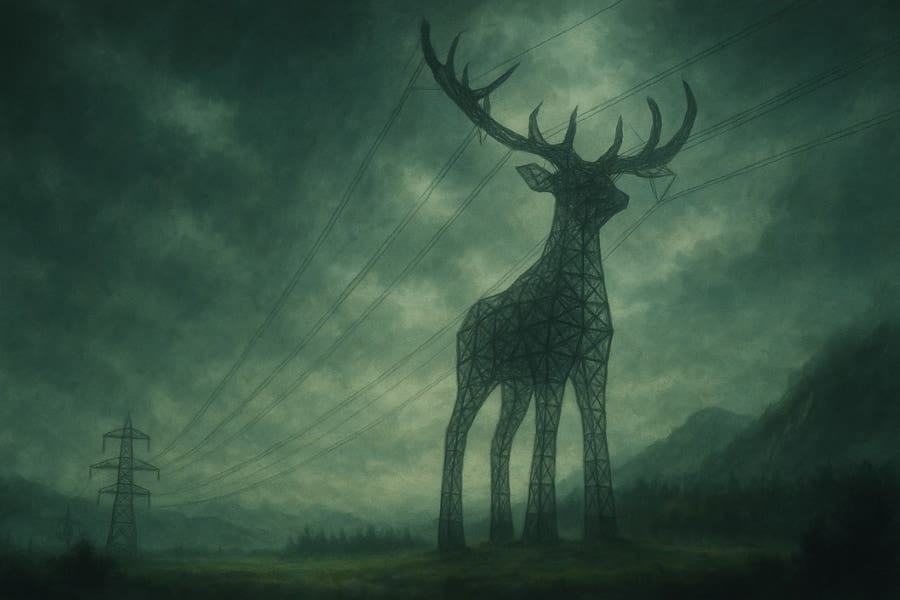 【鋼鉄の巨像】送電塔を“動物の形”にするアイデア、オーストリアで実施(画像あり)