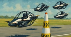”空のF1”の実現か!? 空中の有人レースコンセプト「Jetson Air Games」発表【動画あり】の画像 1/1