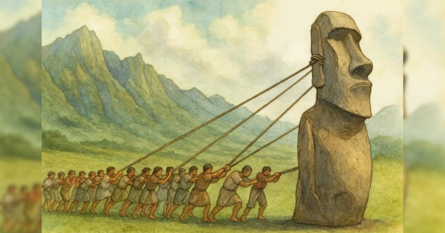 モアイ出品　その他の方の購入はご遠慮ください。 世界一周再出発day50「モアイ像を見る」inチリ｜みやか / 世界一周