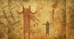 メキシコで4000年にわたり描き継がれてきた「ロックアート」を発見の画像 1/1