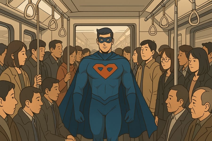 スーパーヒーローが目の前に現れると「親切行動」が促されると判明