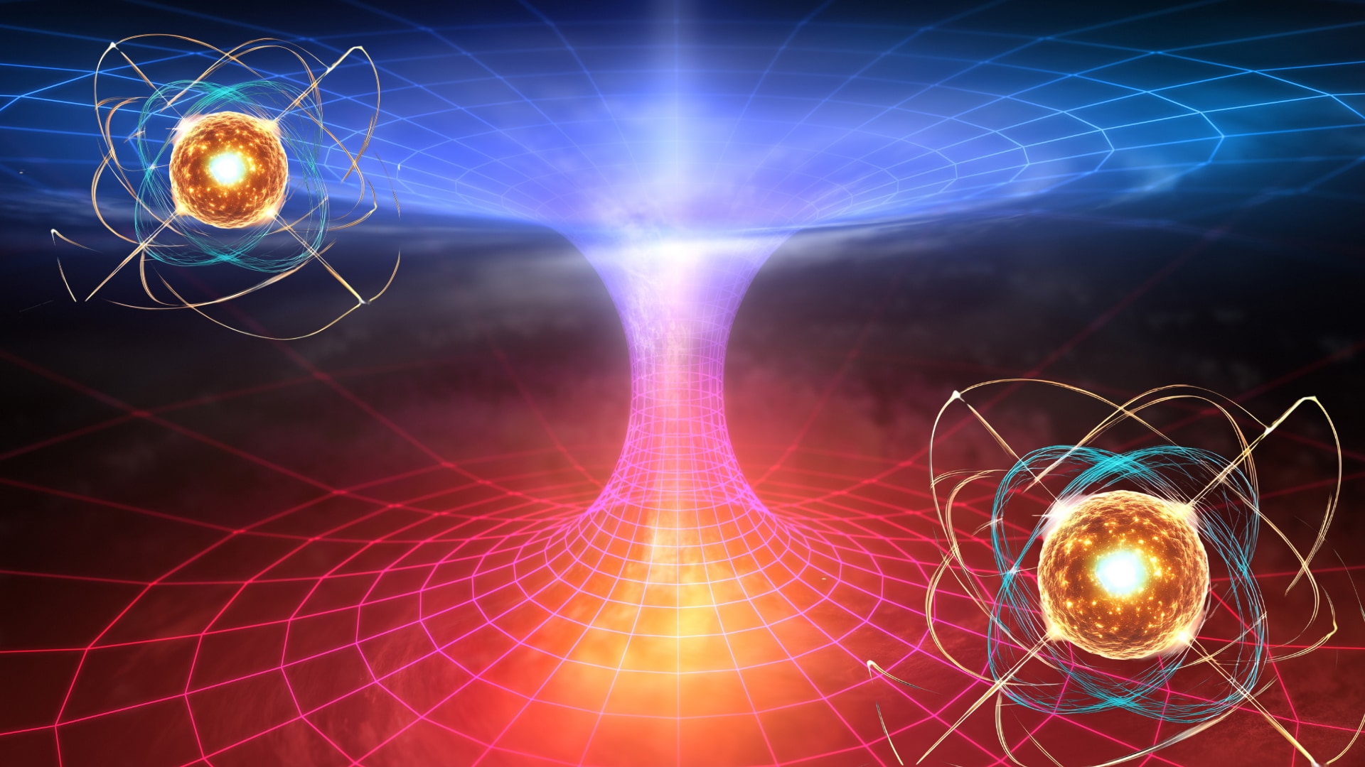 光学システムにおける「ワームホールと多重現実」を構築することに成功