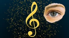 音楽を聴くと「まばたき」までリズムに乗っていた