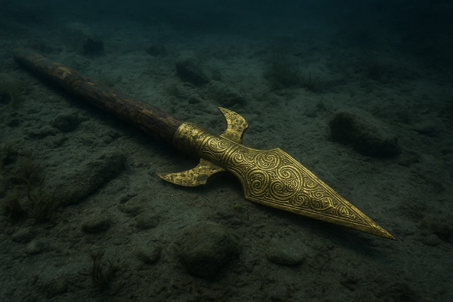 槍　残欠　源寿光作　武具 ポーランドの湖から「中世の槍」を発見、貴族の所有物か - ナゾロジー