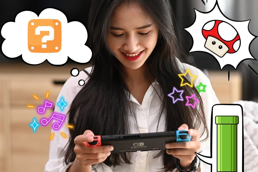 『マリオ』や『ヨッシー』のゲームが若者の幸福感を高めて「燃え尽き防止」に役立つ可能性