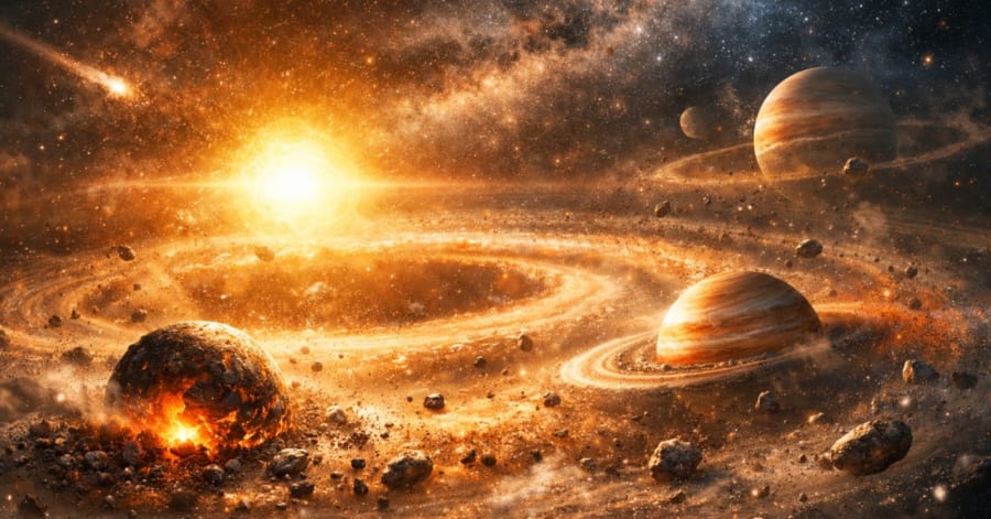 地球誕生の鍵は「超新星の放つ宇宙線」だった - ナゾロジー