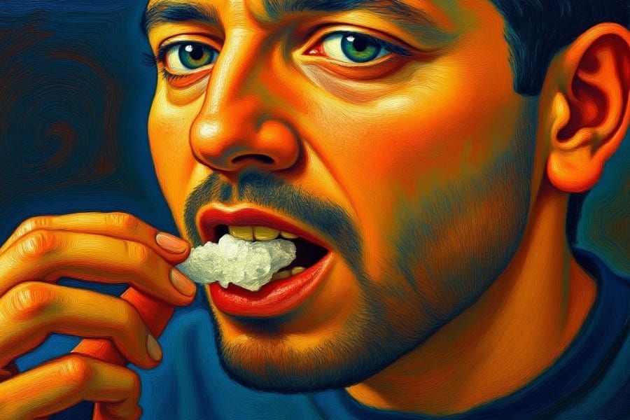 10年間ガラスを食べ続けた男性【異食症とは?】