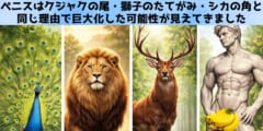 ペニスのサイズは戦闘能力の評価に影響を与えている――「クジャクの羽」としての人間のペニス
