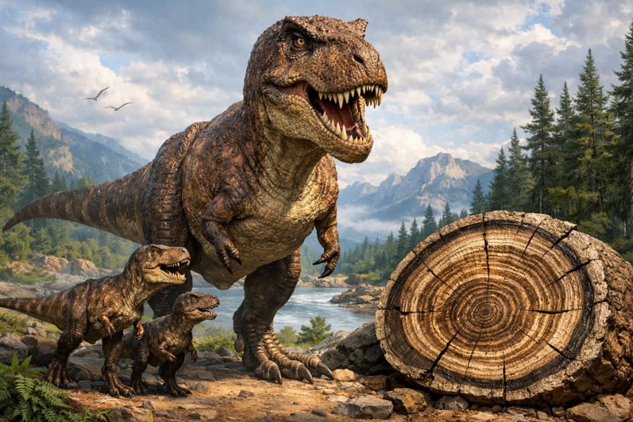Tレックスの成長期は40歳まであったと判明