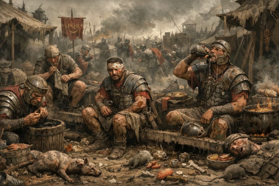 古代ローマ兵の最前線が「地獄絵図」だったと判明